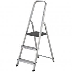 Lightweight Folding Aluminium Platform Step Ladders 3-8 Tread EN131 Professional