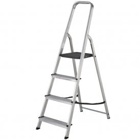 Lightweight Folding Aluminium Platform Step Ladders 3-8 Tread EN131 Professional