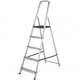 Lightweight Folding Aluminium Platform Step Ladders 3-8 Tread EN131 Professional