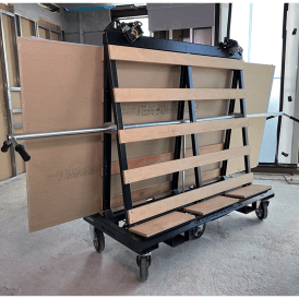 Loadall Board Trolley with SafeStop Deadman Brake 1500kg