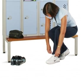 Locker Seat & Stand for Contract & Coloured Lockers