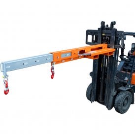 Low Profile Extending Fork Mounted Jib