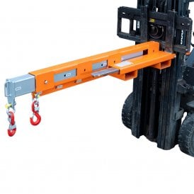 Low Profile Extending Fork Mounted Jib