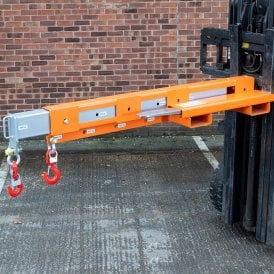 Low Profile Extending Fork Mounted Jib