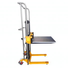 Manual Mini Lifter Platform Stacker 400Kg 1.5mt Lift