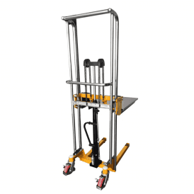 Manual Mini Lifter Platform Stacker 400Kg 1.5mt Lift
