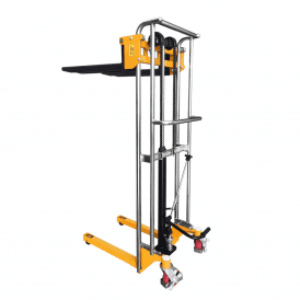 Manual Mini Lifter Platform Stacker 400Kg 1.5mt Lift