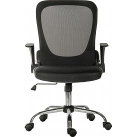 Mesh Office Chair with Folding Arms