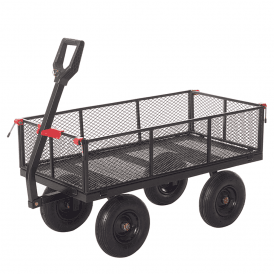 Mesh Turntable Truck Removable Sides 1200L x 600Wmm 450kg