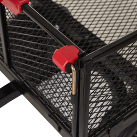 Mesh Turntable Truck Removable Sides 1200L x 600Wmm 450kg