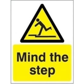 Mind the step sign