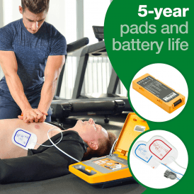 Mindray C1A Fully Automatic Defibrillator Bundle With Cabinet