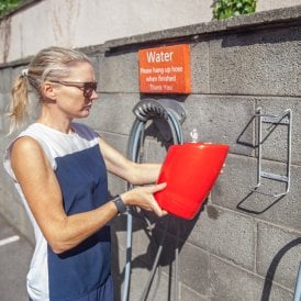 Mini Anti-bacterial Wet Wipe Dispenser with Wall Bracket
