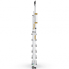 Mobile Aluminium Folding Telescopic Platform Step Ladder