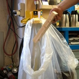 Mobile Recycling Sack Station