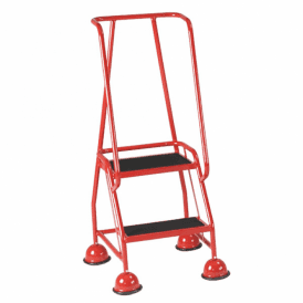 Mobile Safety Step Ladders Domed Feet 2, 3, 4 or 5 Anti Slip Treads