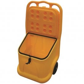Mobile Salt & Grit Truck 75kg with Handle and Wheels
