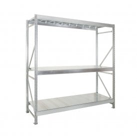 Modular Industrial Galvanised Steel Boltless Racking System
