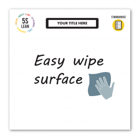 ModuLean Magnetic Easy Wipe Board