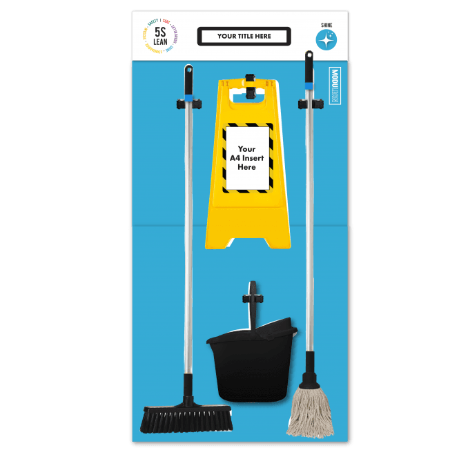 ModuLean Shadow Board Cleaning Station Equipped