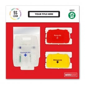ModuLean Shadow Board Eyewash/Accident Station
