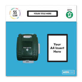 ModuLean Shadow Board First Aid Station