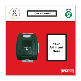 ModuLean Shadow Board First Aid Station