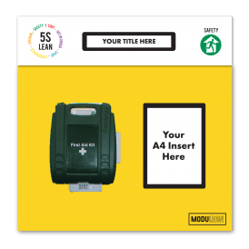 ModuLean Shadow Board First Aid Station