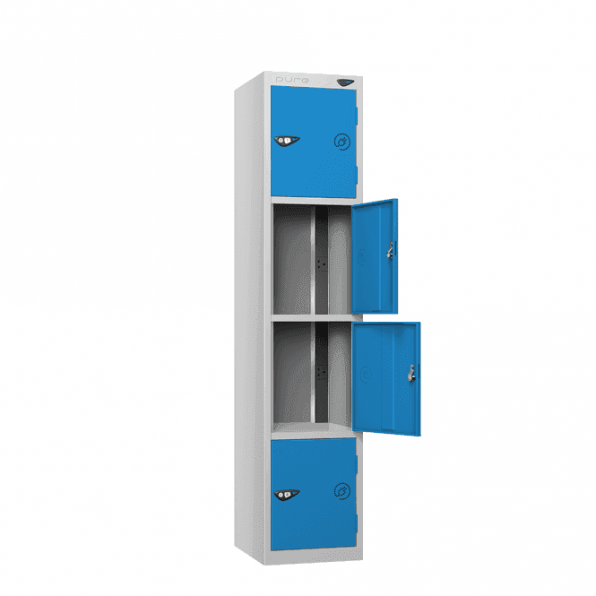 Multi Compartment Tool Charging Locker with a Standard UK 3-Pin Plug 450mm Depth