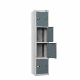 Multi Compartment Tool Charging Locker with a Standard UK 3-Pin Plug 450mm Depth