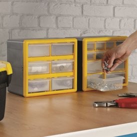 Multi Drawer Small Parts Storage Cabinets 12 Drawers