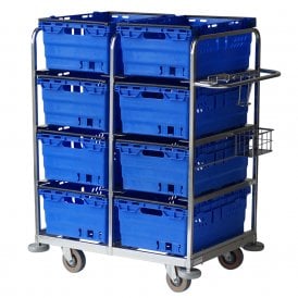 Multi-Tier Merchandise Order Picking Trolley 500kg