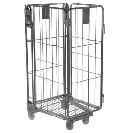 Nestable Roll Pallet/Container 3 or 4 Sided 600kg