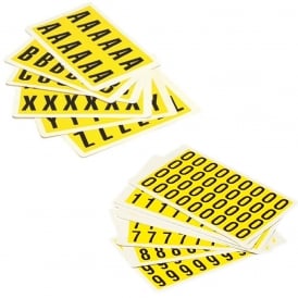 Numbers & Letters - Self-Adhesive - Handy Packs