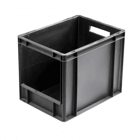 Open Front Euro Containers Pack of 5