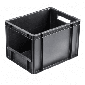 Open Front Euro Containers Pack of 5