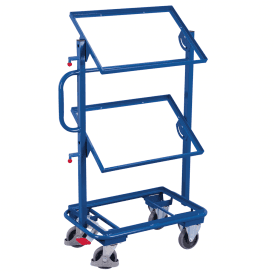 Order Picking Trolley with Tiltable Shelves 200kg