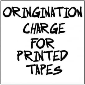 Origination Charge