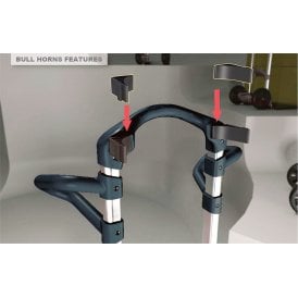 Pack of 2 Clips for Heavy Duty Superlight Aluminium Sack Truck