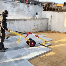 Pathing Slab/Tile Lifter Trolley 125kg