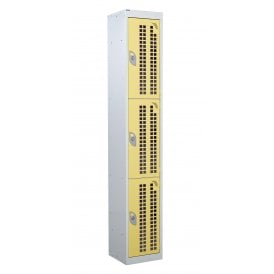 Perforated Door Steel Lockers with Cam/Key Lock