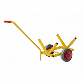 Pipe and Tube Trolley with Handle and Puncture Proof Tyres 200kg