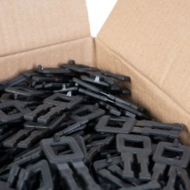 Plastic Buckles for 12mm Polypropylene Strapping Pk: 1000