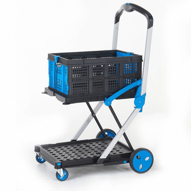 Plastic Clever Folding Box/Shelf Trolley 70kg