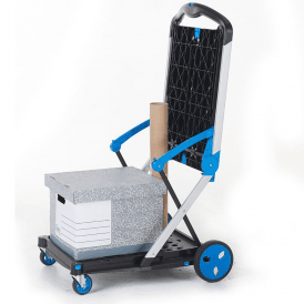 Plastic Clever Folding Box/Shelf Trolley 70kg