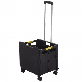folding box trolley with 4 castors