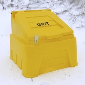Plastic Grit Bin with Lock - 200lt