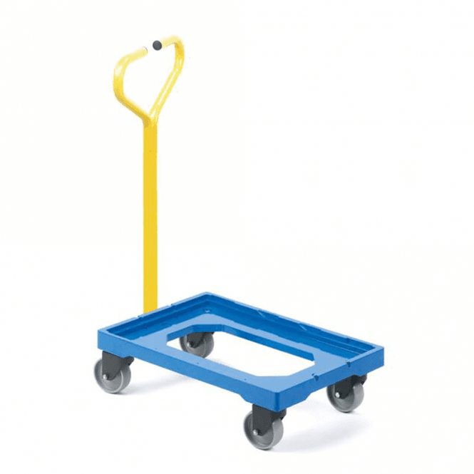 Plastic Open Dolly for Euro Containers 250kg with Handle