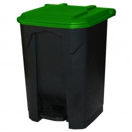 Plastic Pedal Bins with Coloured Lid 30lt, 50lt & 80lt