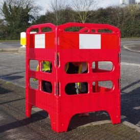 Plastic Pedestian Barrier 3 or 4 Gate